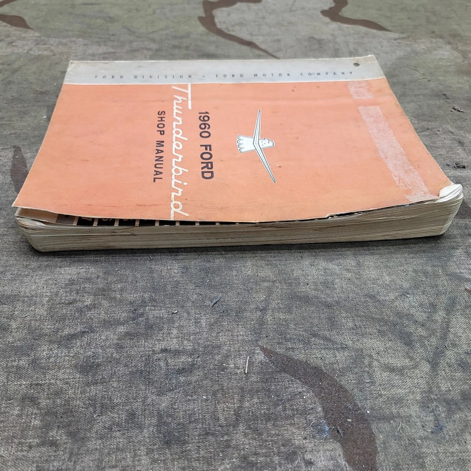 Manual de Servicio de Servicio para Ford Thunderbird 1960 60 OEM Foto 4 de 4