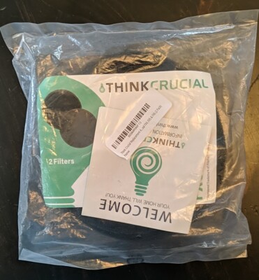 Think Crucial Ersatzfilter Für Fluval FX4/FX5/FX6 – Bio-Schaumstoff, 6 Stück
