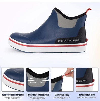 DRYCODE Deck Fishing Boots Waterproof Rain Boots Anti-Slip  display picture 1