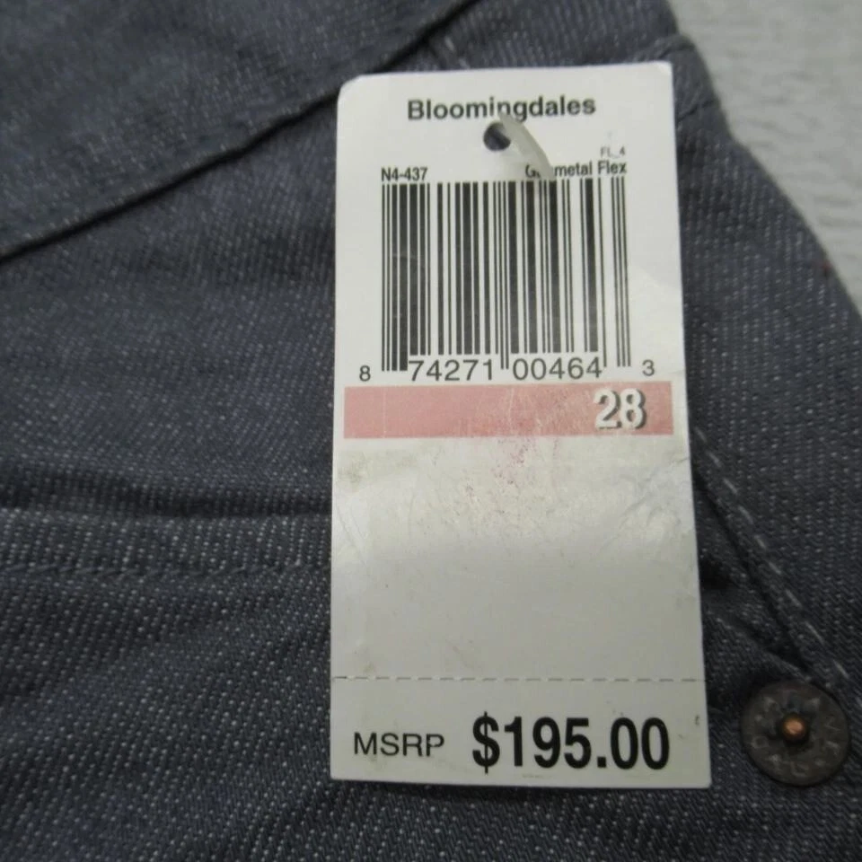 Jeans Agave Nectar Mariposa Mujer 28 Flex Denim Bota Recta Hecho en UAS $198 NUEVO Foto 4 de 4