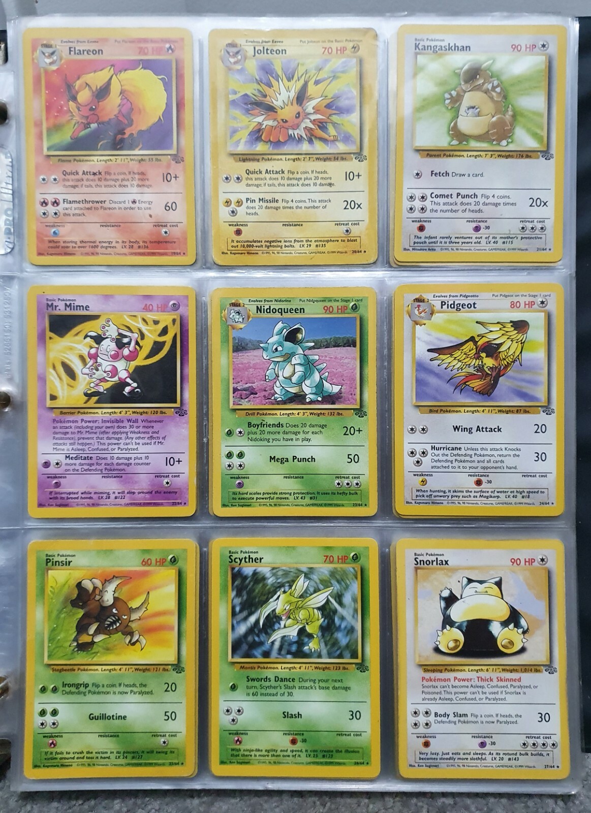 Jungle Set Pokémon Cards Pick From The List eBay
