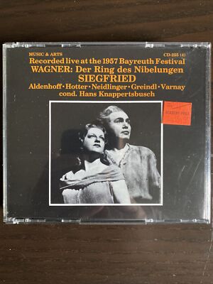 Siegfried［CD］ Wagner - Siegfried - Bayreuth 1957 - 4 CD Set - Hotter - Varnay
