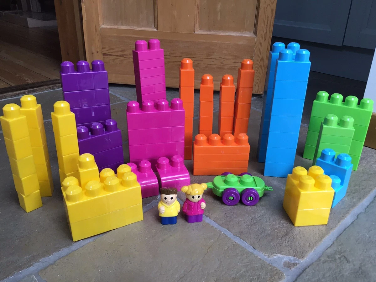 MEGA BLOKS 100 PIECES AGE 1 5