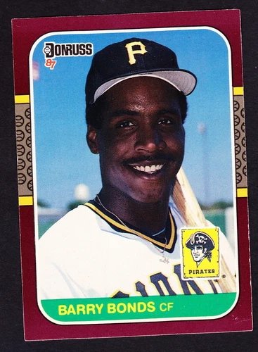 1987 DONRUSS OPENING DAY #163 BARRY BONDS PIRATES ROOKIE