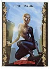 SPIDER-GIRL 2007 Marvel Masterpieces Gold Foil Border Parallel #78