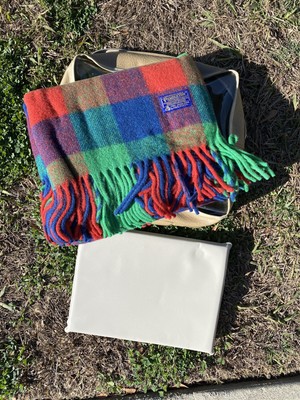 pendleton robe in a bolsa