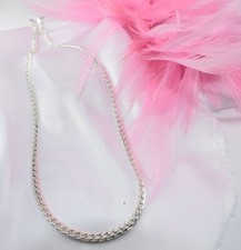 9K White / Yellow Gold Filled Lady Men 5.5mm Snake CHAIN Necklace Xmas p/9902