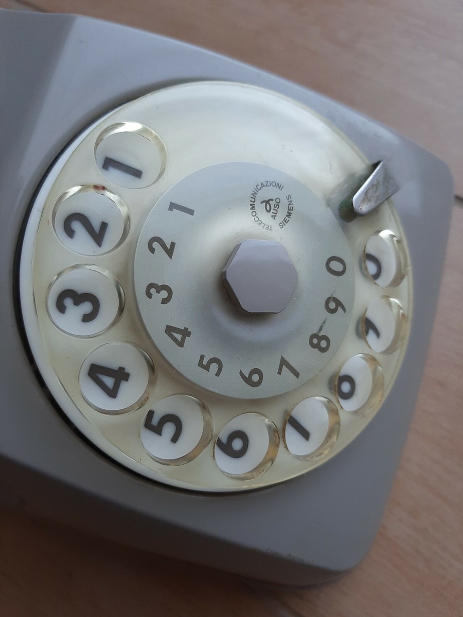 TELEFONO A ROTELLA Grigio Sip Vintage Anni '70 '80 EUR 25,00 - IT TELEFONO A ROTELLA Grigio Sip Vintage Anni '70 '80 EUR 25,00 - IT