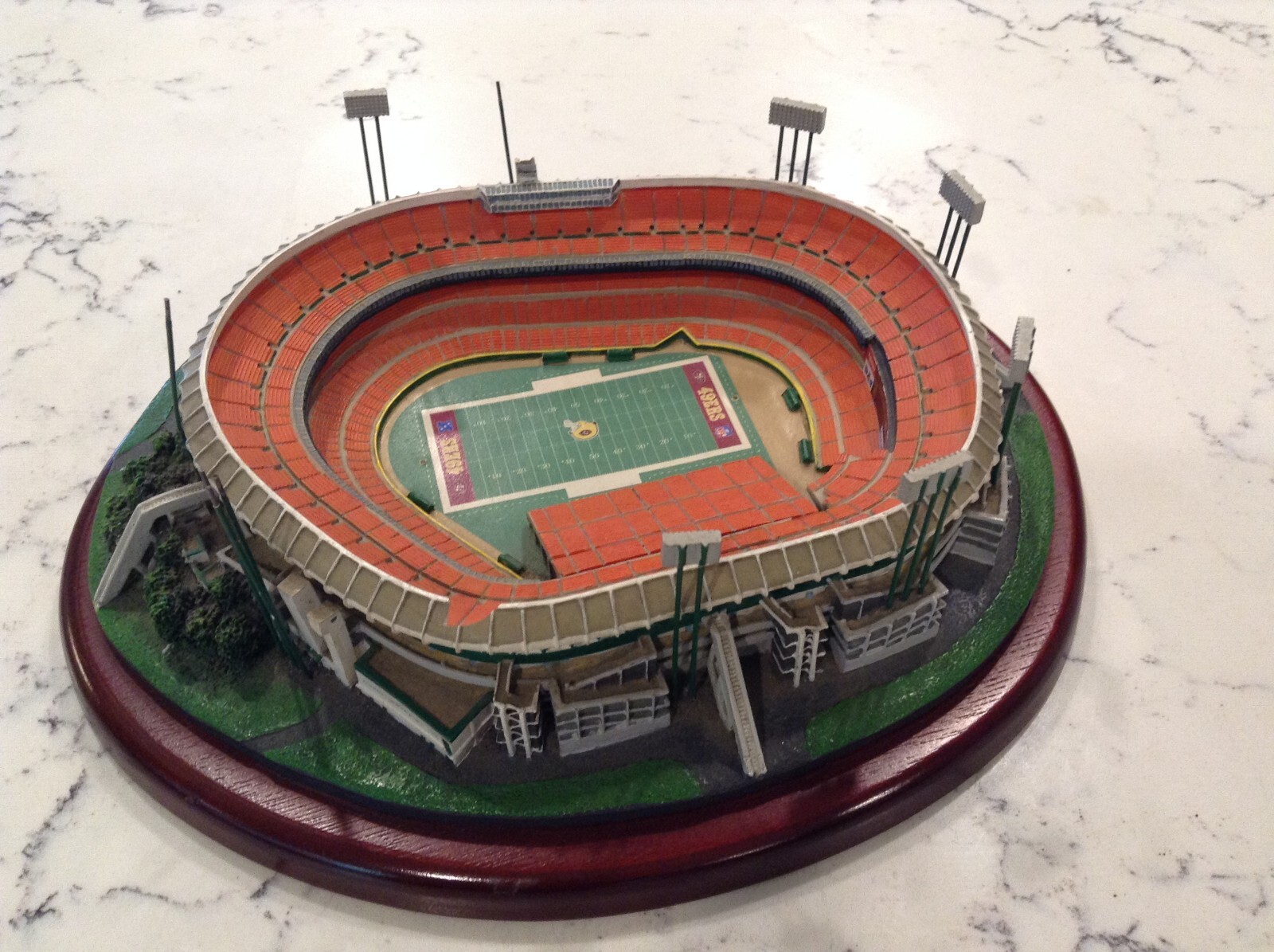 Danbury Mint Candlestick Park Replica Stadium San Francisco 49ers eBay