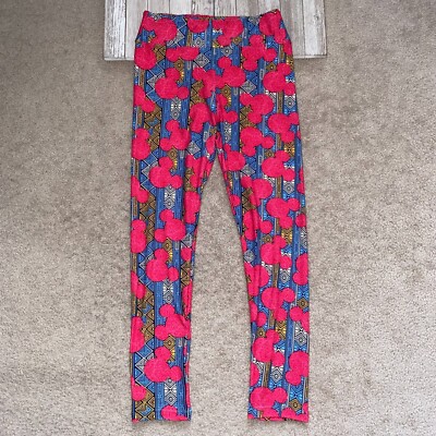 LuLaRoe Disney Womens One Size (2-10) Hidden Mickey Mouse