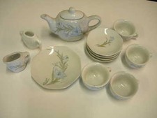 MINIATURE TEA CUP SET GREAT SHAPE L K 