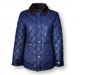 NWT Polo Ralph Lauren Boy's Quilted Jacket Barn Preppy School Church L 14-16