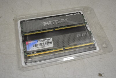 PATRIOT MEMORY 2GB (2 X 1GB) KIT PC2-6400 DDR2 800MHz