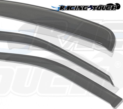 Sun roof & Visor Wind Guard Out-Channel 3pc For 96-00 Honda Civic 2/3 Door Coupe - Picture 5 of 7