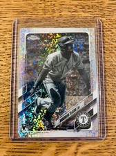 2021 Anderson Tejeda Topps Chrome #184 Black & White Mini-Diamond Refractor RC