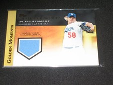 CHAD BILLINGSLEY 2012 GOLDEN MOMENTS CERTIFIED AUTHENTIC GAME USED JERSEY CARD