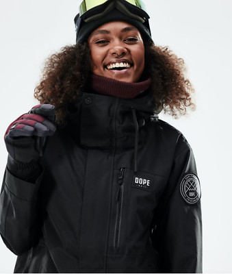Dope Blizzard W Full Zip Snowboard Jacket Women Black