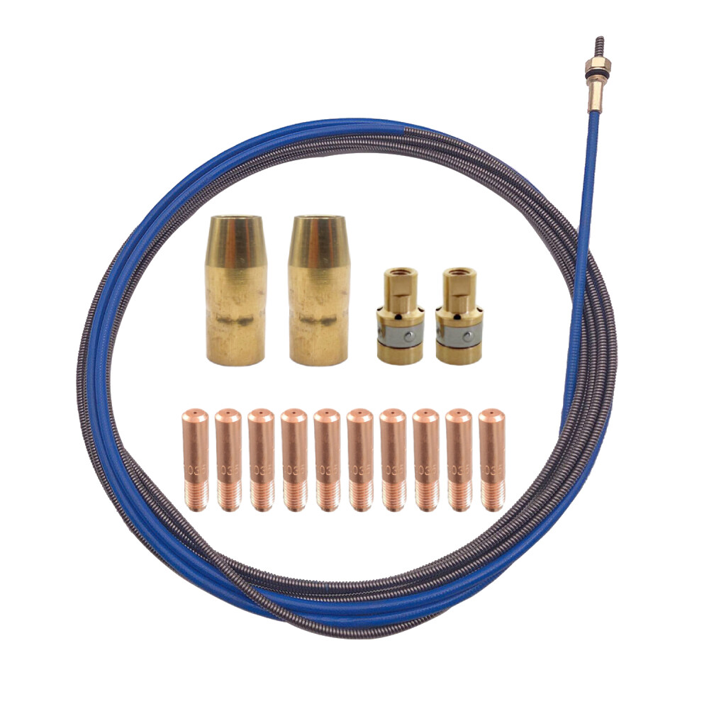 Contact Tips Nozzle Diffuser Liner For Lincoln Pro-MIG 135, 140, 175 Welders – Smart Weld