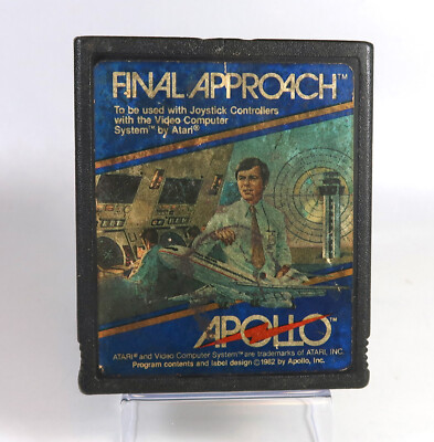Atari 2600: FINAL APPROACH Cartridge - Tested and WORKS!