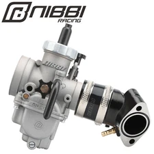 NIBBI PE24 Carb Intake Manifold For GY6 152QMJ 157QMJ Taotao 125 Baja Helix 150