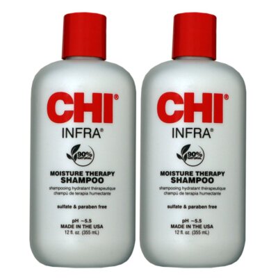 Farouk Chi Infra 2 x 355 ml Shampoo für alle Haartypen Set