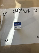 ACDelco GM Original Equipment 41-110 Iridium Spark Plug