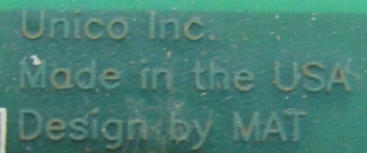 USED UNICO 320133.022.1 CIRCUIT BOARD 401-188 - Image 4 of 4