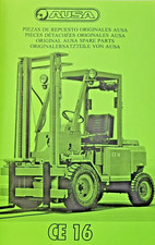Libro pezzi di ricambio - AUSA - originale - carrello elevatore diesel CE16 -...