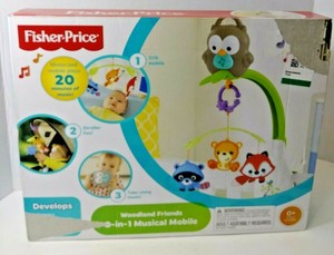 fisher price woodland friends mobile