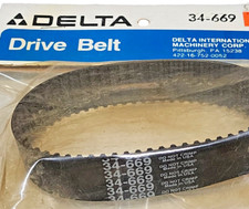 GENUINE Delta 34-669, 34669 Drive Belt OEM - ''Made in USA''