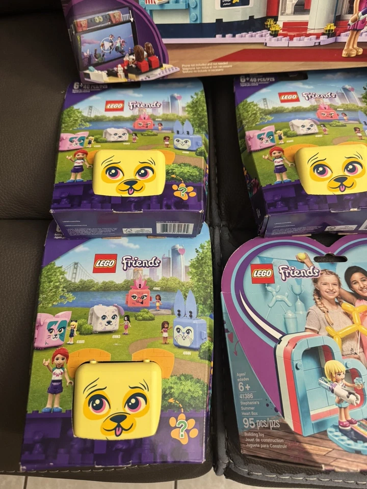 Lego Friends lote de 6 cine Heartlake City 41448, 41423, 41664, 41386 Foto 2 de 4