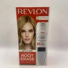 Revlon Permanent Root Erase with Applicator Brush - 8 Medium Blonde up to 3 uses