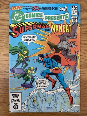 DC Comics präsentiert: Superman & Manbat + Rex The Wonder Dog #35 Juli 1981