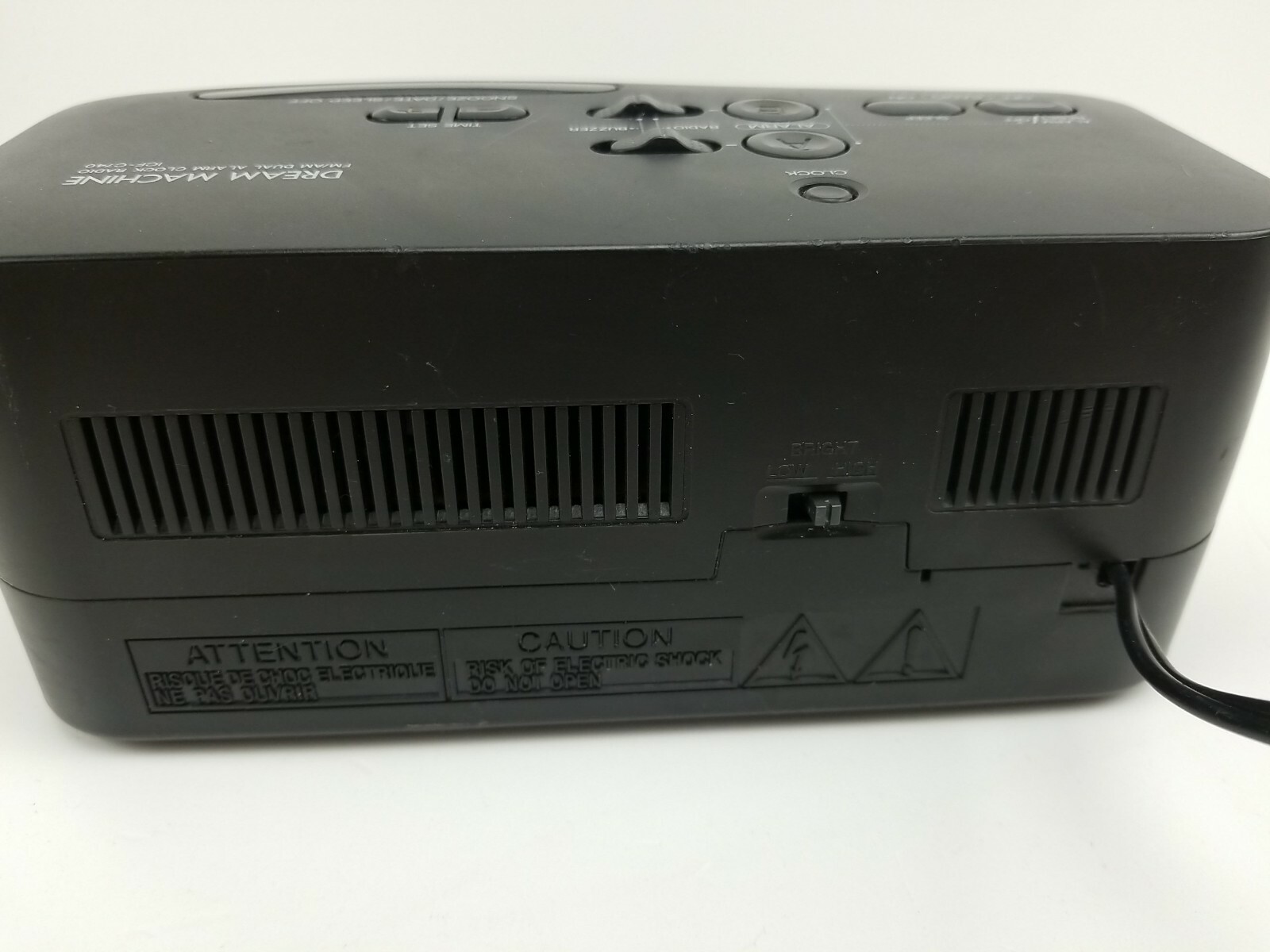 Tested Sony Dream Machine Model ICFC740 Dual Alarm AM/FM Clock Radio