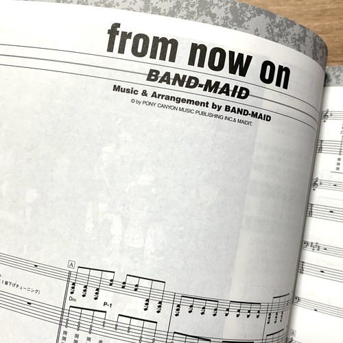 BAND-MAID Epic Narratives Interview YOUNG GUITAR 2024 Nov Score Book Miku Kanami - Picture 5 of 24