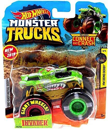 NEW MODELS 2021 HOT WHEELS MONSTER TRUCKS FYJ44 SCALE 1:64 ASSORTMENT  CHOOSE ONE