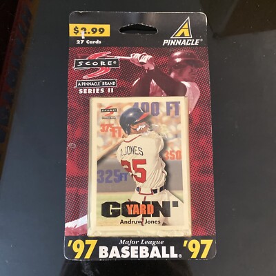 1997 Pinnacle Score Baseball Series 2 Unopened Factory Sealed Pack
