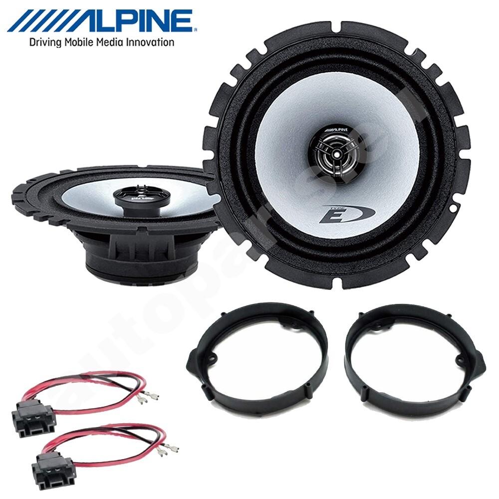 Kit 2 Casse Altoparlanti Alpine SXE-1725s Anteriori per Mercedes Classe B (W242)