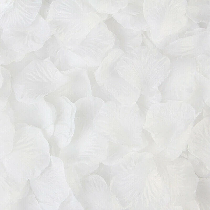 White Artificial Wedding Petals