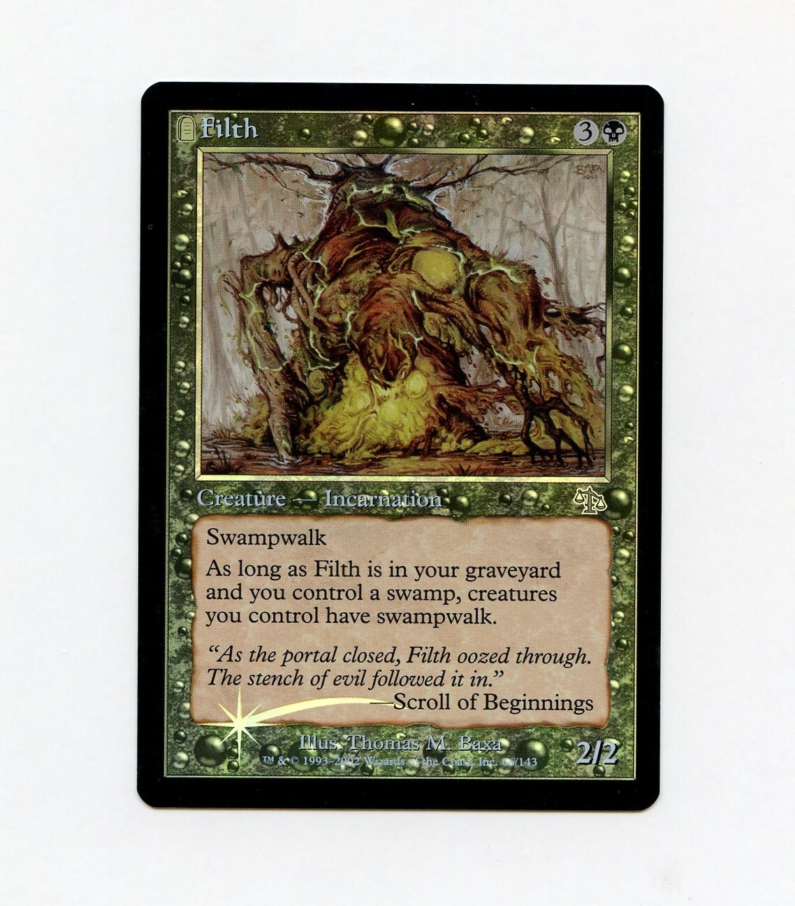Filth Judgment FOIL LP Magic the Gathering