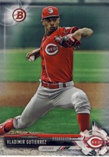Lot of (100) 2017 Bowman Draft VLADIMIR GUTIERREZ Rookie Card #BD-69 Reds