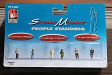 People Standing Scene Master HO Scale Life-like Train RR Railroad Hand Painted 