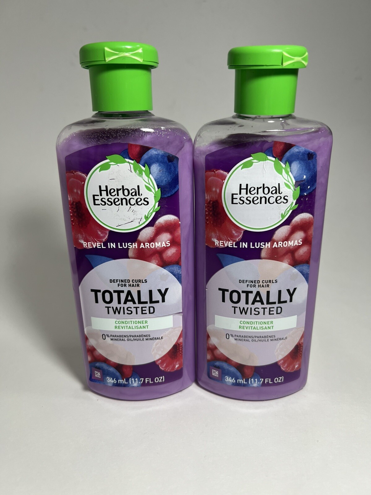 2x Herbal Essences Totally Twisted Conditioner Defines Curls Curly Hair 11.7 oz