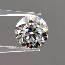 Lab-Grown 2.60Ct CVD Diamond 9.00mm Round D, Clarity FL ,Certified Loose Diamond