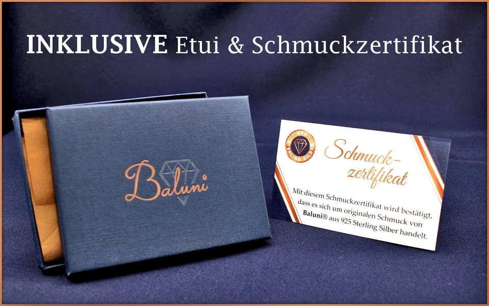 Perlen-Doppel-Halskette Kette 925 Sterling-Silber im Etui, Geschenk Weihnachten - Bild 4 von 4