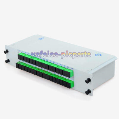 1x32 LGX Box Cassette Card Inserting SC/APC PLC splitter Module 1:32 Fiber Optic