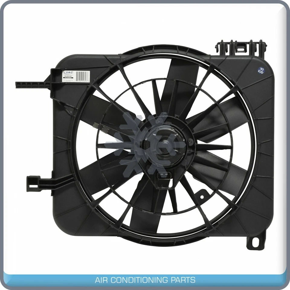 Fit Chevy Cavalier /Pontiac Sunfire Radiator/Condenser A/C Cooling Fan 1995-2004 - Image 2 of 4