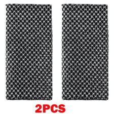 2Pcs Black Grid Japanese Exfoliating Shower Towel ,Scrub for Women and Men