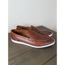 Allen Edmonds Randolph Penny Loafer Sneaker Mens 12 Brown Leather 5380 Slip On