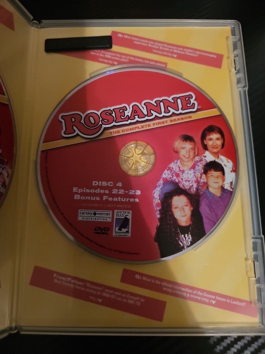 Roseanne: Seasons 1, 3, And 6 Dvd Series Boxed Sets Roseanne Barr
